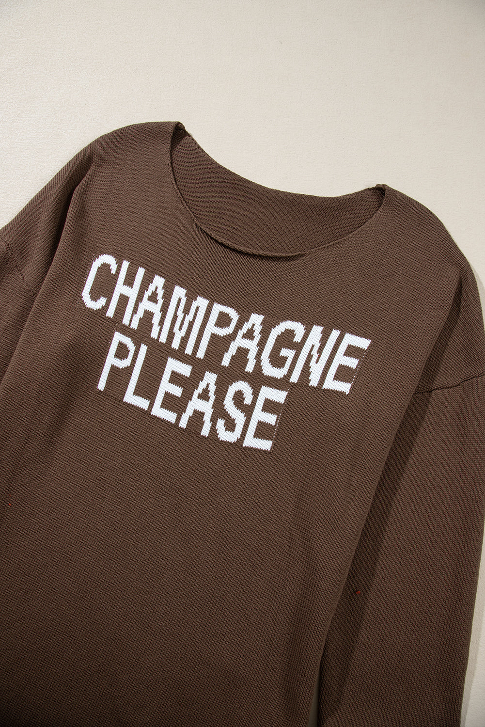 Wüstenpalme champagne please grafik pullover