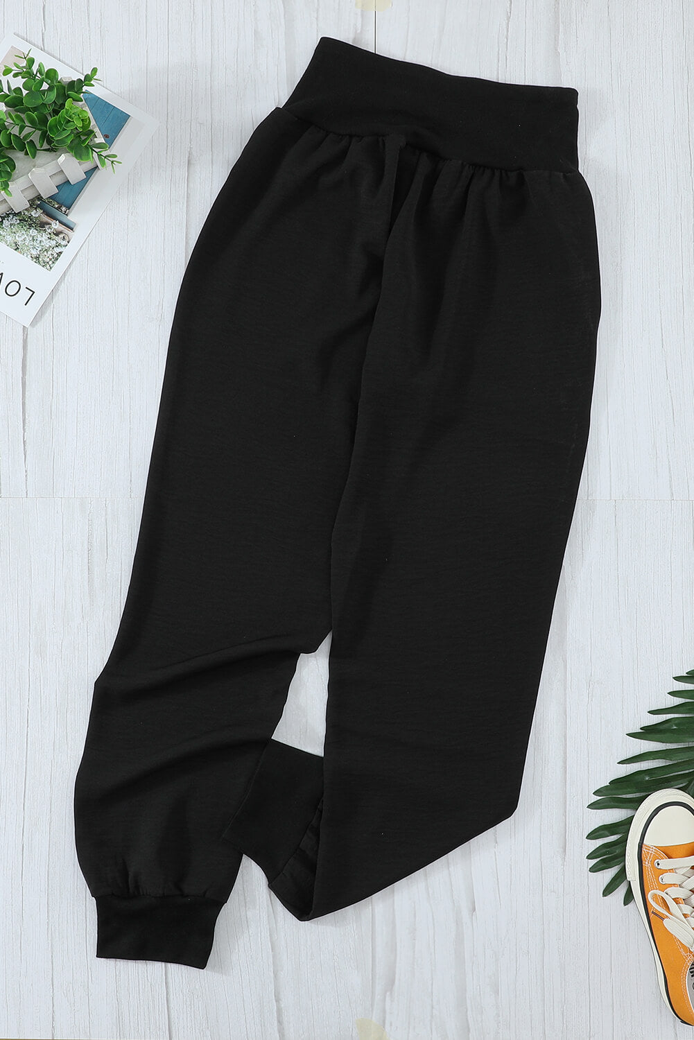 Zwarte zakcasual jogger