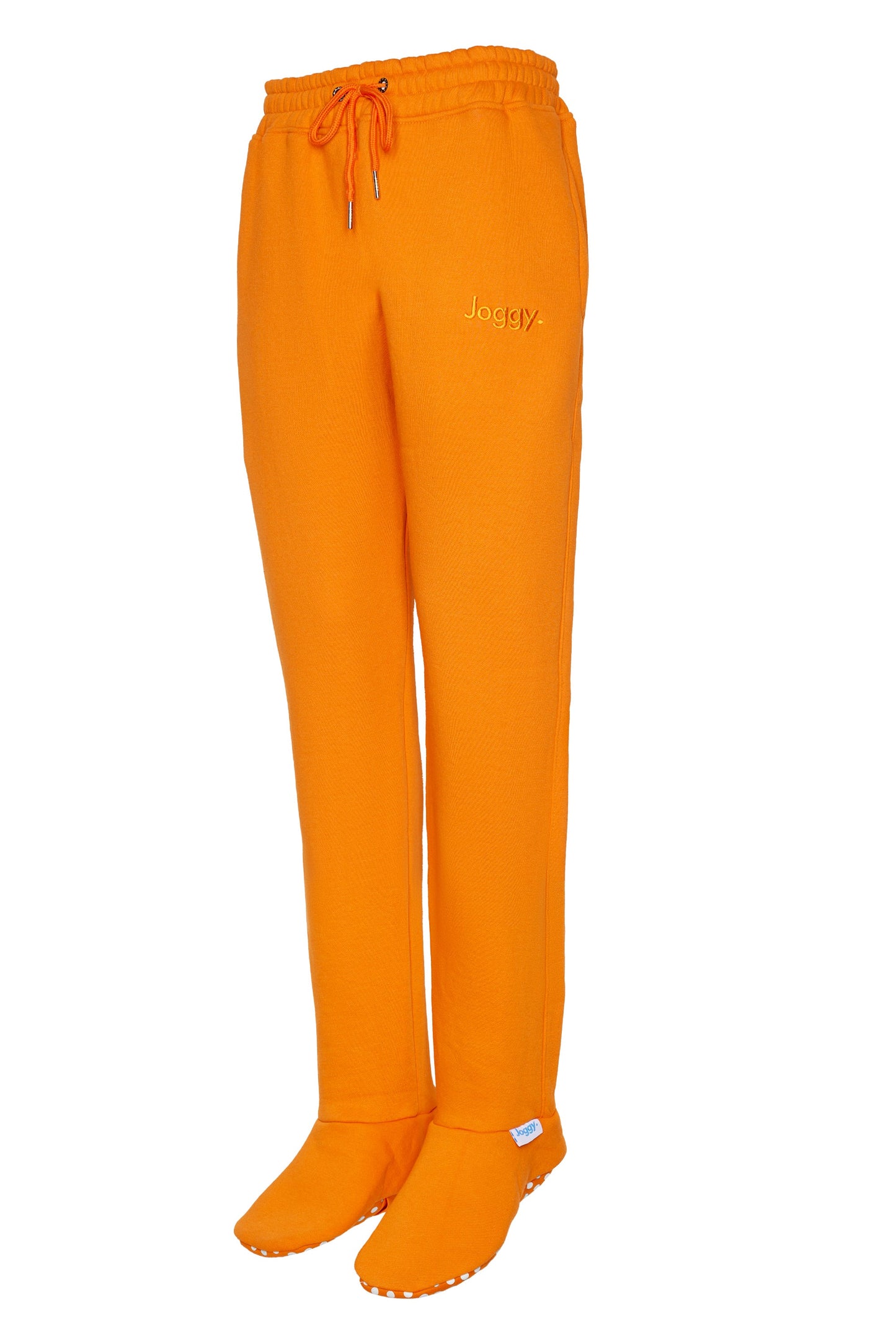 Joggy Orange Jogginghose mit gepolsterten Füßen