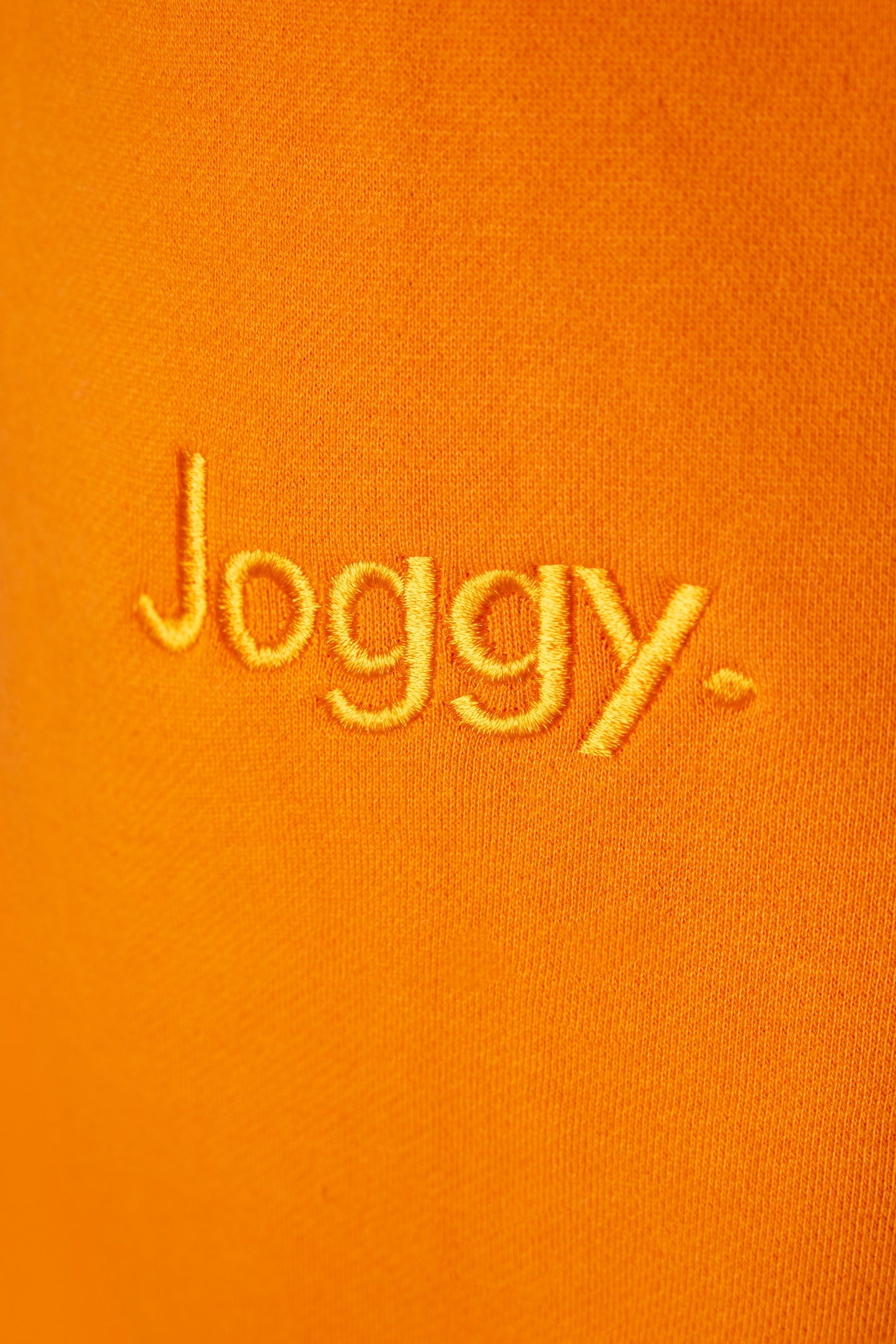 Joggy Orange Jogginghose mit gepolsterten Füßen