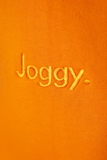 Joggy Orange Jogginghose mit gepolsterten Füßen