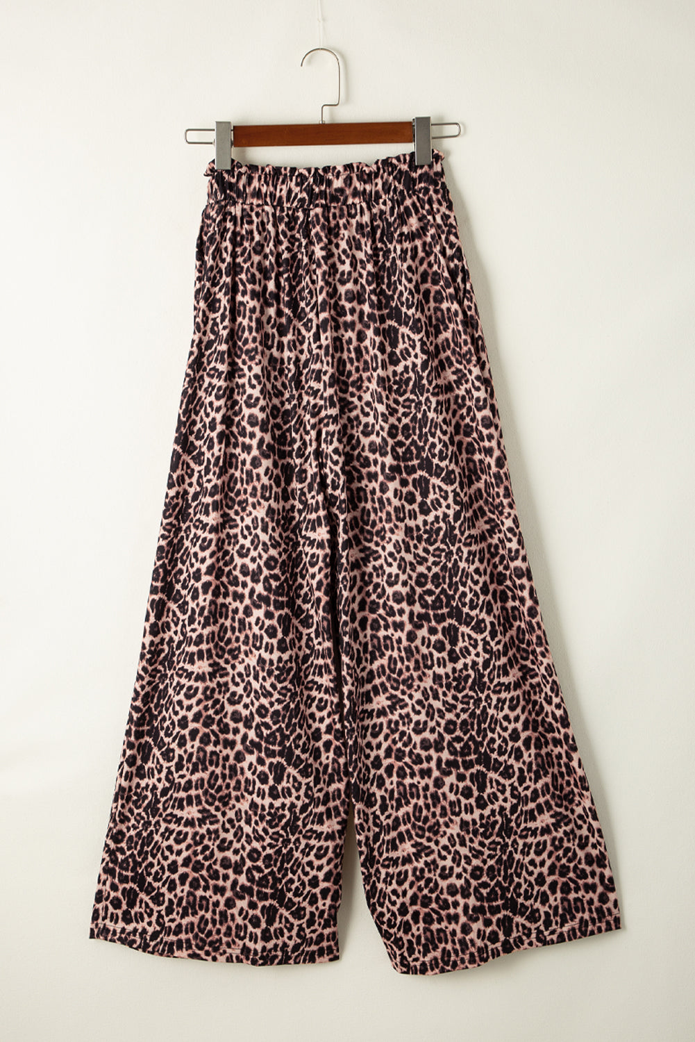 Wüstenpalme boho-leopard-hose mit weitem bein