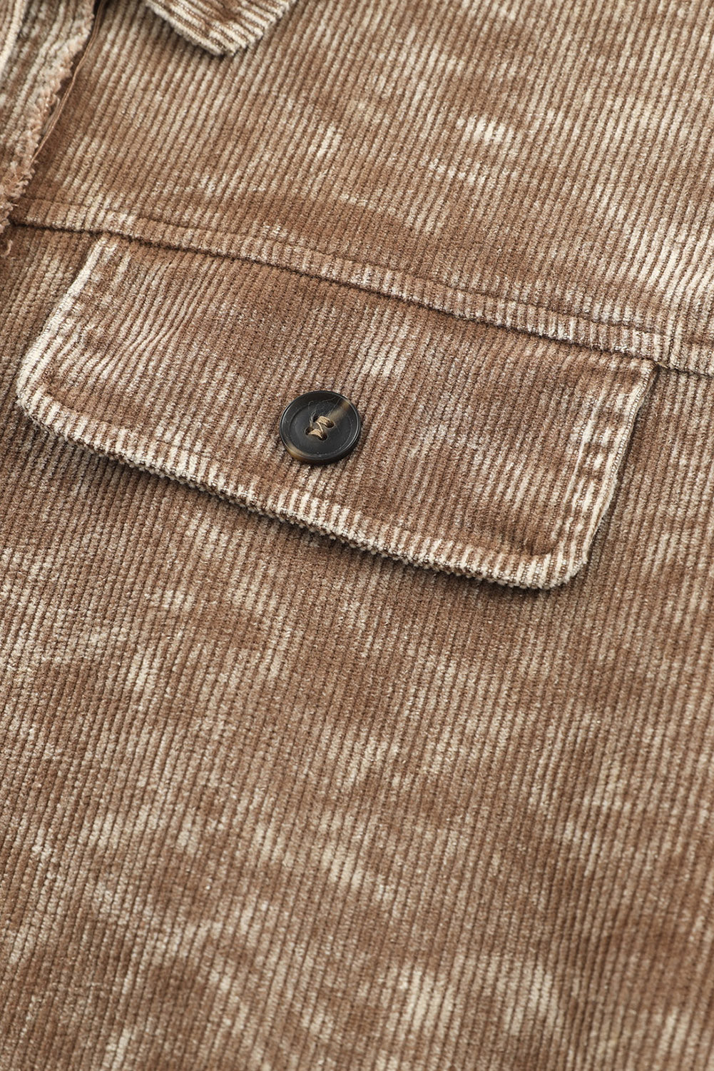 Khaki vintage distressed mineral wash übergroße jacken