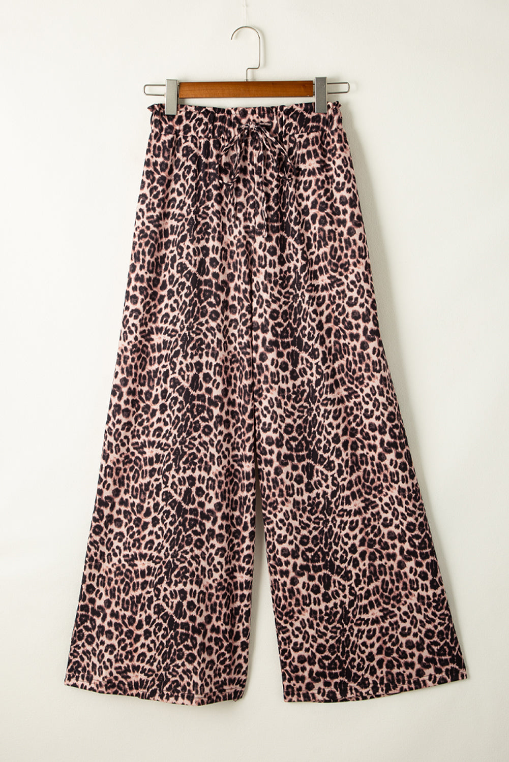 Wüstenpalme boho-leopard-hose mit weitem bein