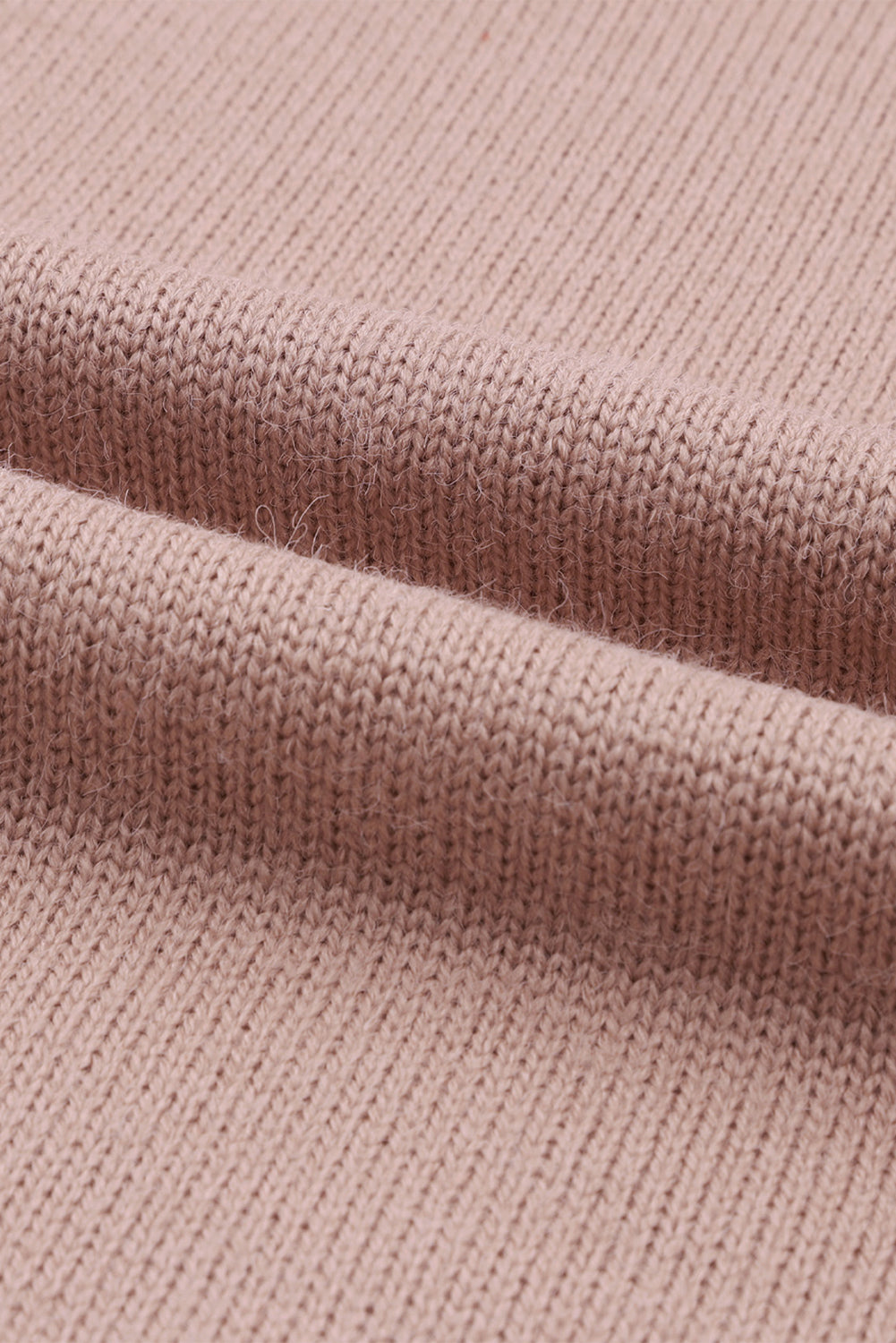 Khaki farbe block schildkröte hals drop shoulder strickpullover